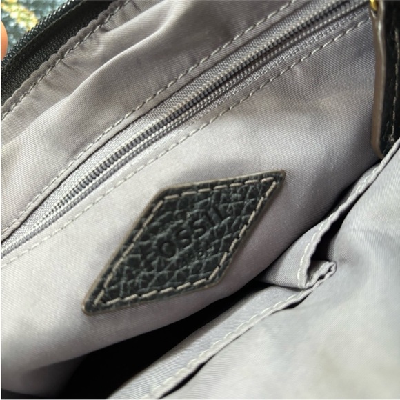 Fossil Black Leather Bag - Picture 4 of 4
